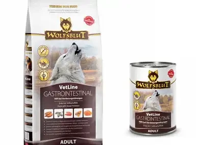 Wolfsblut VetLine Gastrointestinal Trockenfutter und Nassfutter