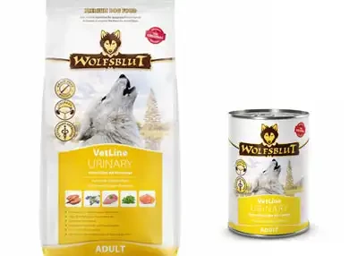 Wolfsblut VetLine Urinary Nassfutter und Trockenfutter