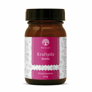 100 g Kraftpilze Reishi - Vitalpilzpulver für Hunde...