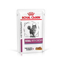 48x85 g Royal Canin Renal Huhn - Katze