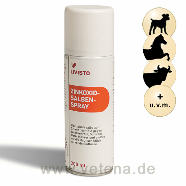 Livisto Zinkoxid-Salben-Spray Schutz der Haut
