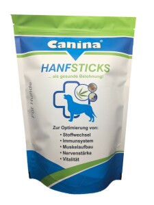 500 g Canina Hanf Sticks Hund