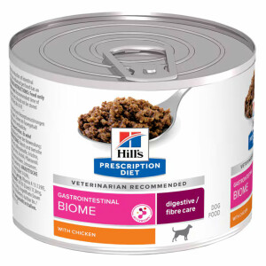 12x200 g Hills Gastrointestinal Biome Nassfutter mit Huhn für Hunde