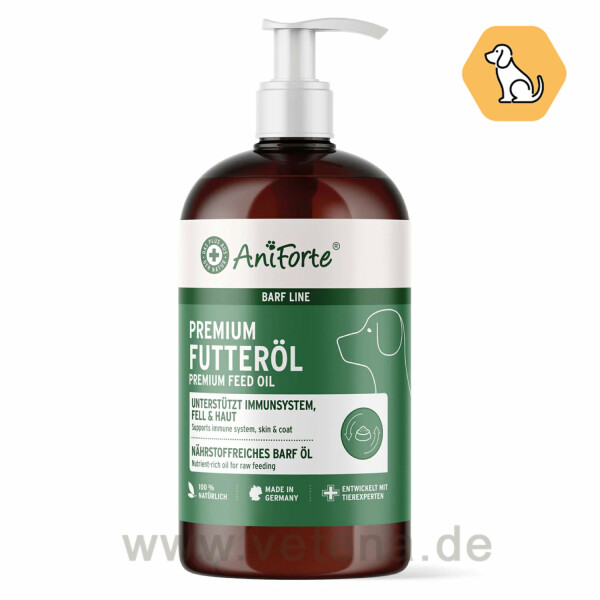 AniForte BARF-Line Premium Futteröl für Hunde