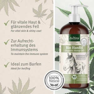 500 ml Aniforte Bio Hanföl