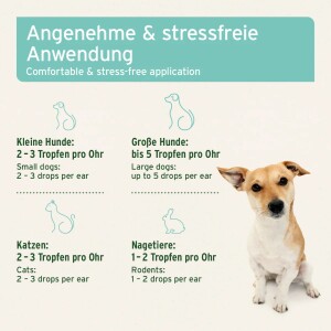 AniForte Ohrmilbenöl für Hunde, Katzen & Nager