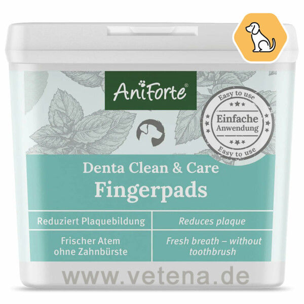 AniForte Denta Clean & Care Fingerpads für Hunde