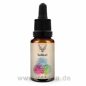 HeilKraft Glasklar - 3% DMSO-Lösung mit Meerwasser