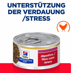 24x82 g Hills Gastrointestinal Biome Stress Nassfutter für Katzen