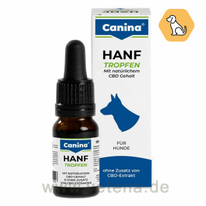 Canina Hanf Tropfen mit natürlichem CBD Gehalt