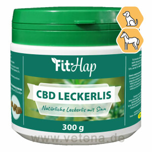 Fit-Hap CBD Leckerlis für Hunde & Pferde