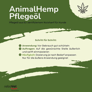 AnimalHemp CBD-Pflegeöl für Hunde & Katzen