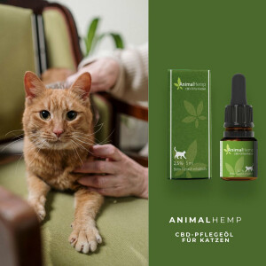 AnimalHemp CBD-Pflegeöl für Hunde & Katzen